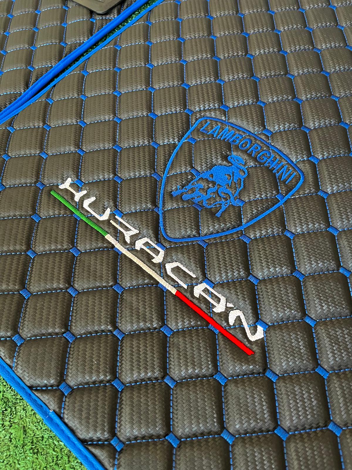 Lamborghini Huracan Leather Floor Mats