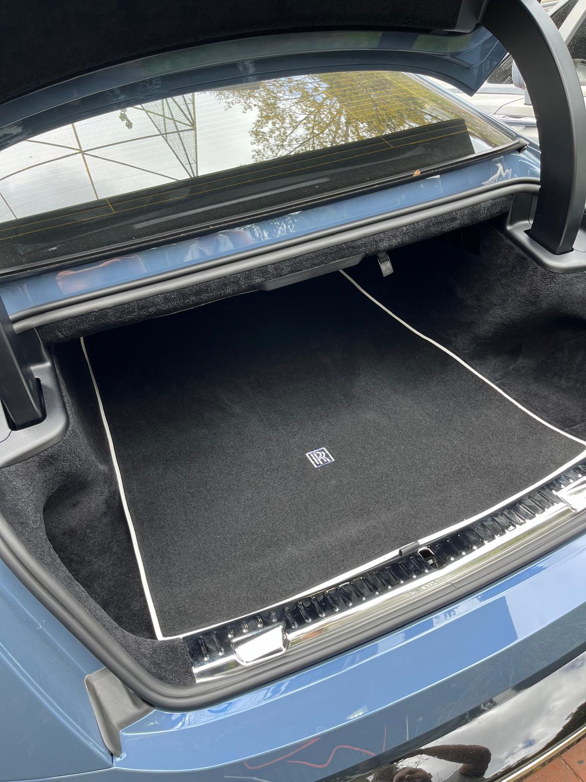 For All Rolls Royce Spectre Model Cargo Liner, Bespoke Carpet Trunk Mat