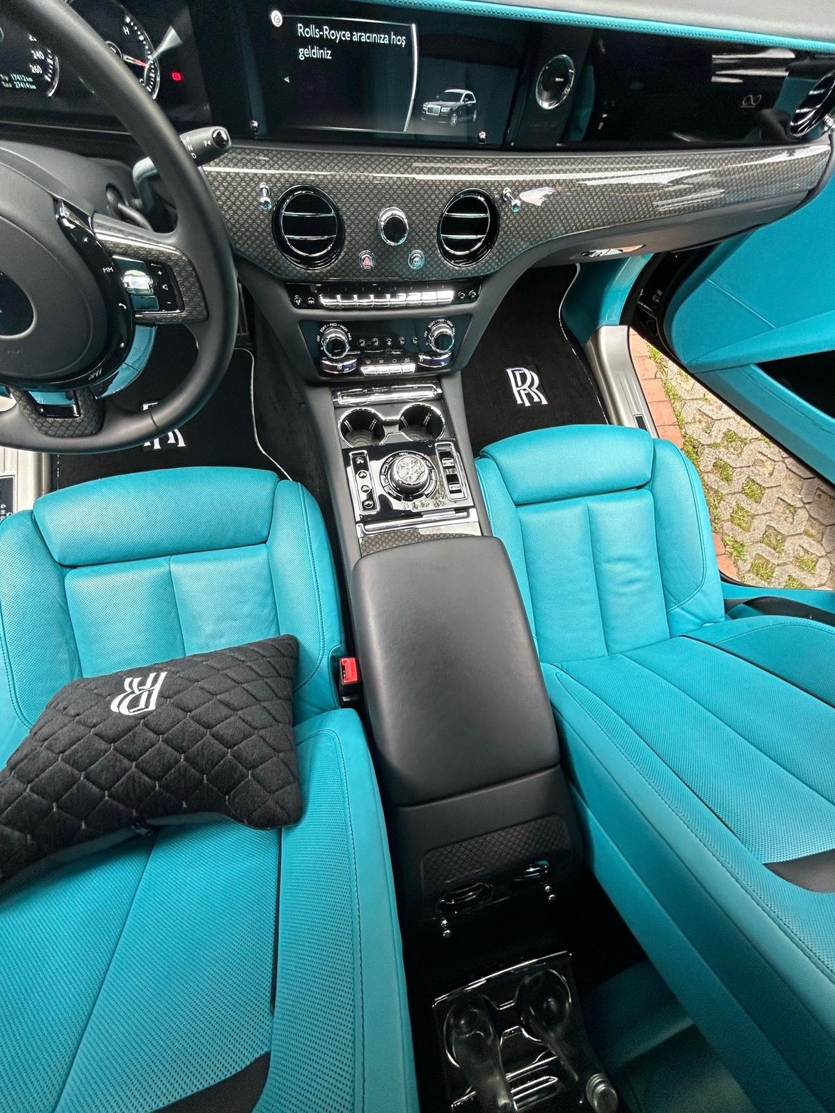 For all Rolls Royce Spectre Series Carpet Full Set Car Floor Mats, 2 Pillows and Cargo Liner Bespoke
