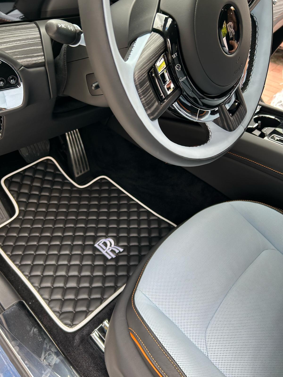 For all Rolls Royce Spectre Car Floor Mats Custom fit Leather for all Spectre Waterproof Carpet Liner