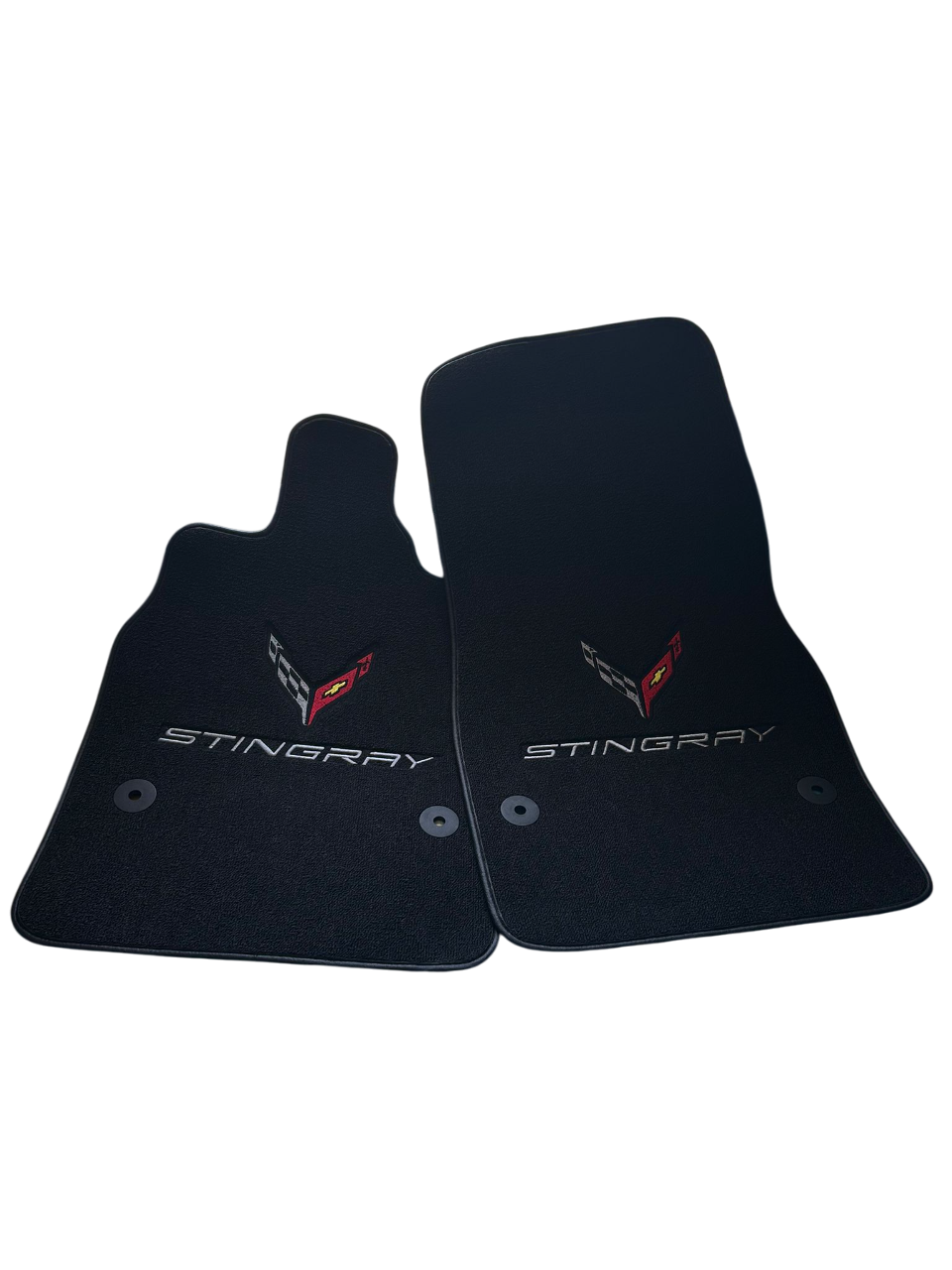 For Corvette C8 Stingray Carpet Floor Mats Velour
