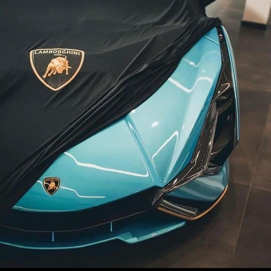 Premium Lamborghini Cover Custom Fit For all Model - High Quality 3 Layer Velvet