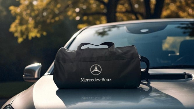 Luxury Mercedes-Benz Duffle Bag 30x50 cm
