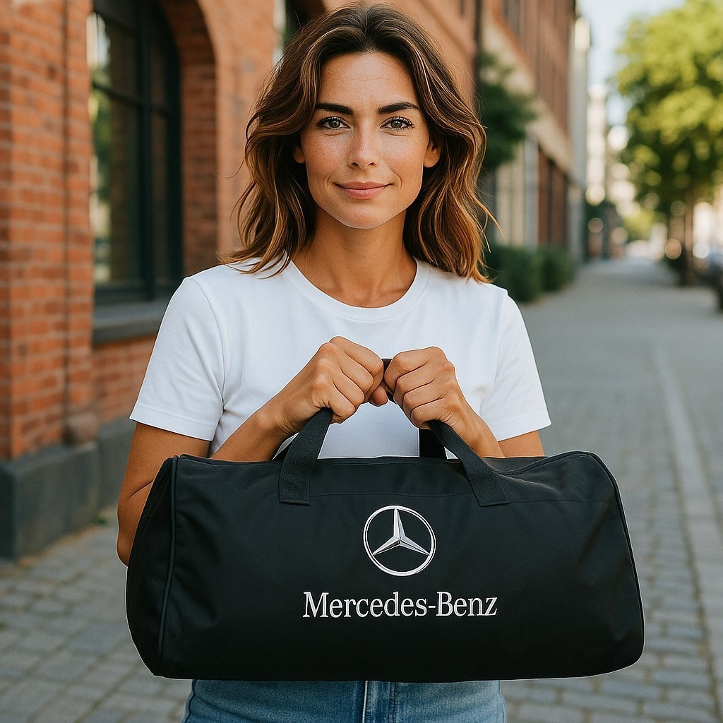 Luxury Mercedes-Benz Duffle Bag 30x50 cm