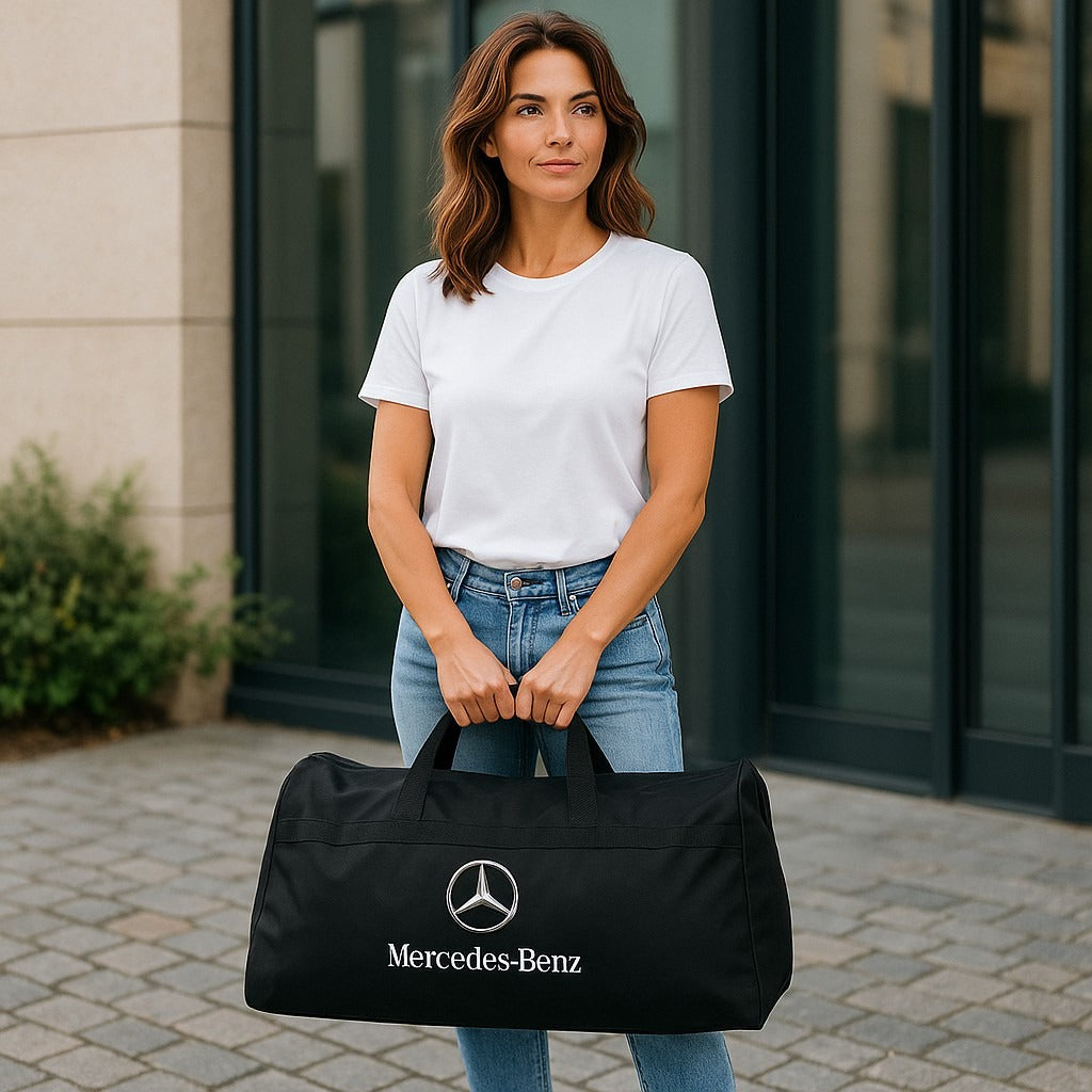 Luxury Mercedes-Benz Duffle Bag 30x50 cm
