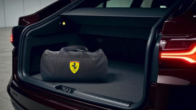 Luxury Ferrari Duffle Bag (Trunk Bag) 30x50 cm