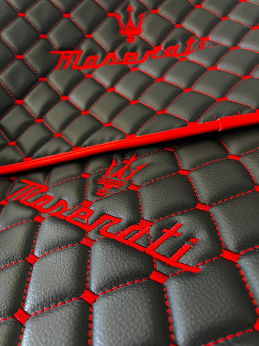 For Maserati Levante GT (2020 - Present ) Car Floor Mats Custom fit Leather for all Maserati Model Waterproof Carpet Liner