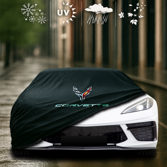 CORVETTE C8 (2020-) Waterproof Car Cover - Custom Fit