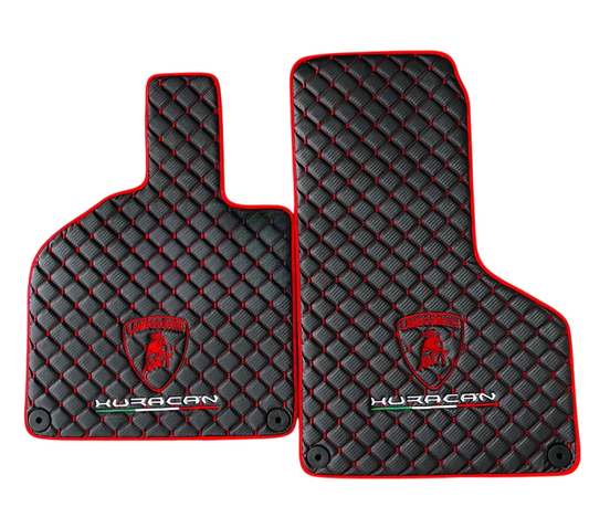 Lamborghini Huracan Leather Floor Mats