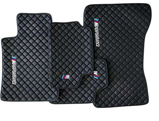 BMW Leather Floor Mats Custom Waterproof Car Mats for all BMW M Series