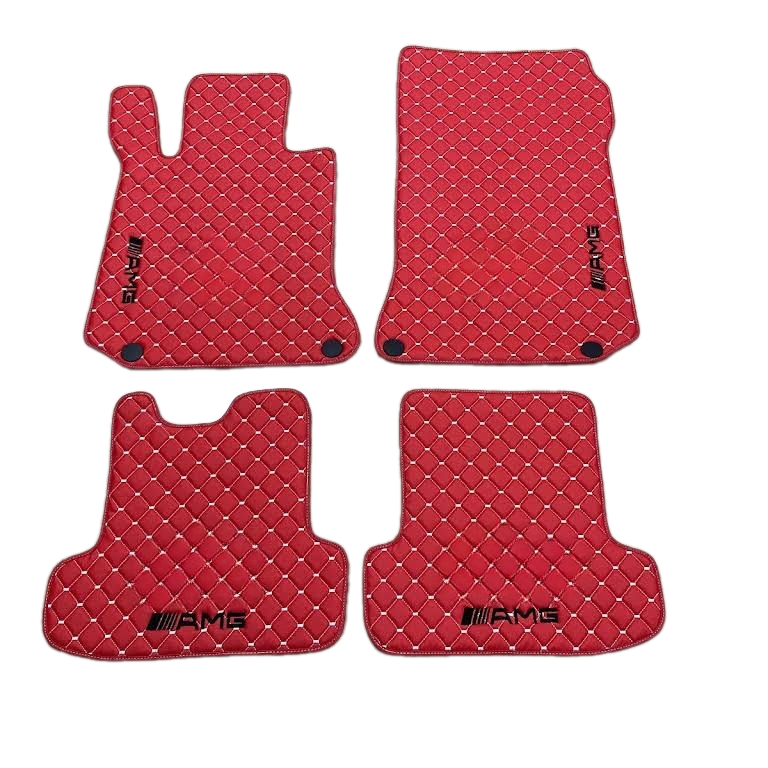 For Mercedes Benz AMG Leather Floor Mats Custom Fit For all Model