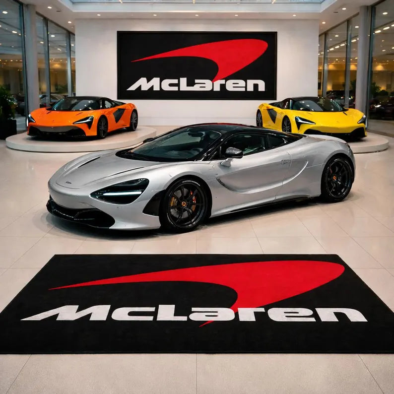 McLaren Luxury Rug 60×87 INCH Home, Garage & Display Carpet