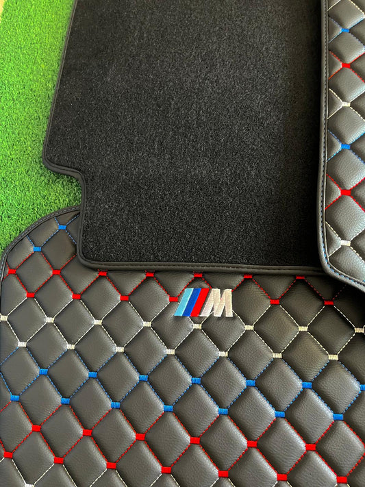 For all BMW M5 Car Floor Mats Custom fit Leather for all BMW M Performance Waterproof Carpet Liner