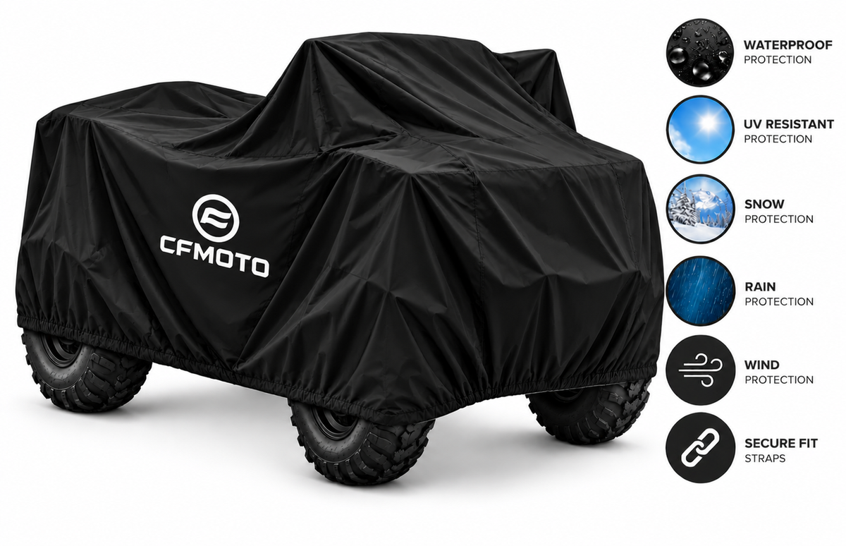 CFMOTO ATV Outdoor Cover – Waterproof All-Weather Quad Cover | Custom Fit