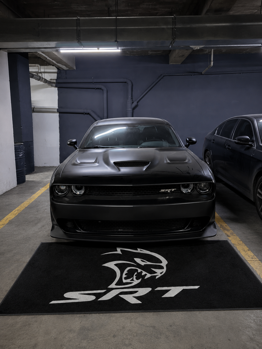 Dodge SRT Garage Floor Mat – Premium Parking Mat 60x87 Inches