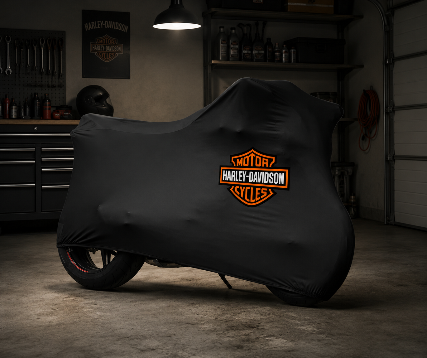 Harley Davidson Motorcycle Indoor Cover