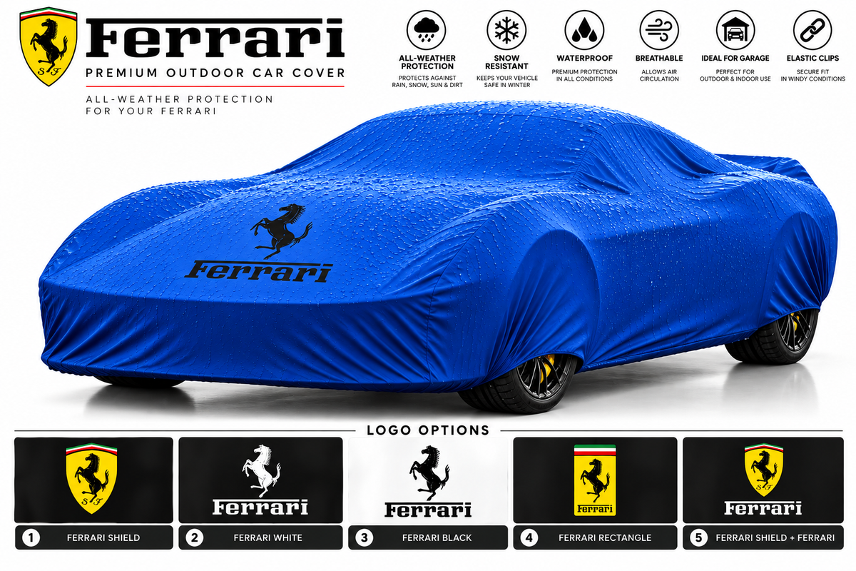 Ferrari Car Cover Waterproof & Custom FİT