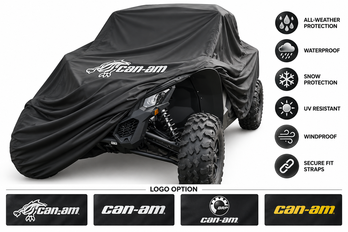 Can-Am ATV Outdoor Cover – Waterproof All-Weather Protection | Custom Fit