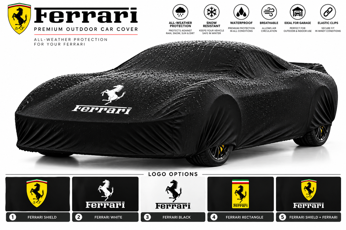 Ferrari Car Cover Waterproof & Custom FİT