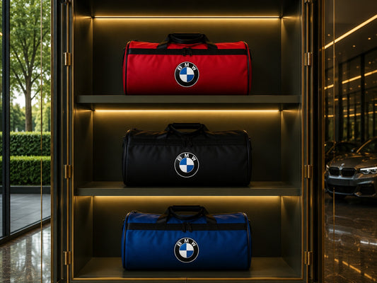Luxury BMW M PERFORMANCE Duffle Bag Trunk Bag 30x50 cm