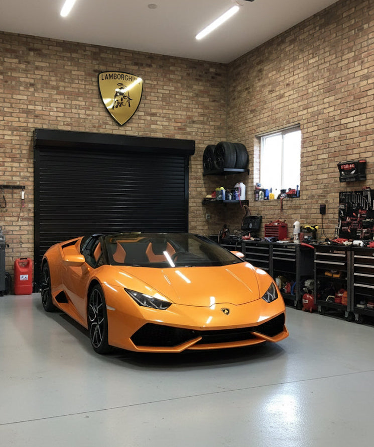 Lamborghini Wall Sign for Garage – Premium Wall Decor for Car Enthusiasts