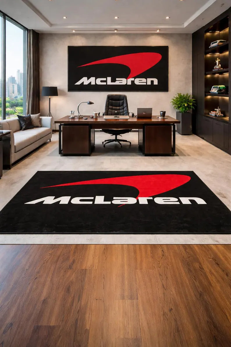McLaren Luxury Rug 60×87 INCH Home, Garage & Display Carpet