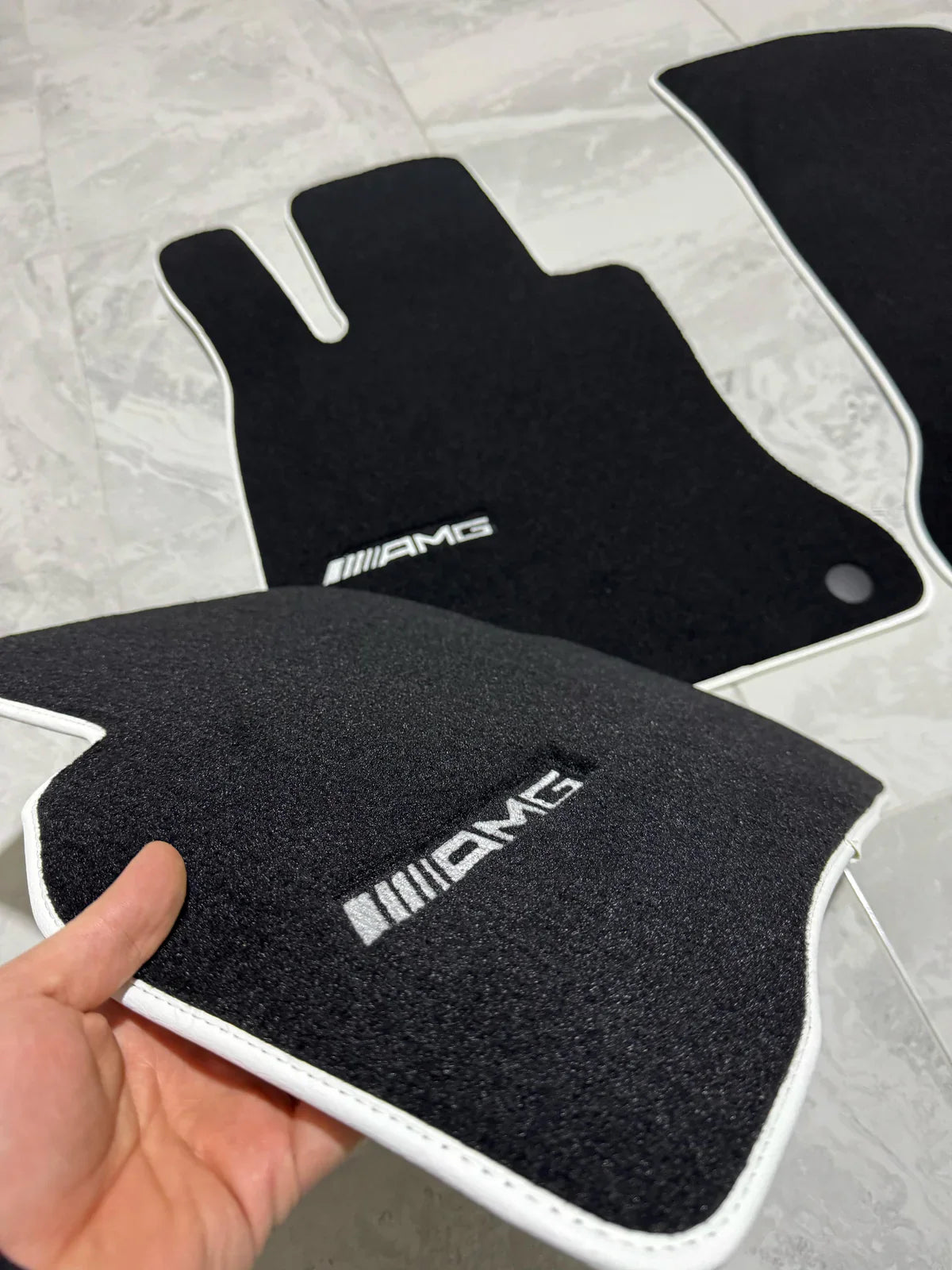 For Mercedes Benz AMG Carpet Car Floor Mats Custom fit for all AMG Model Carpet Liner