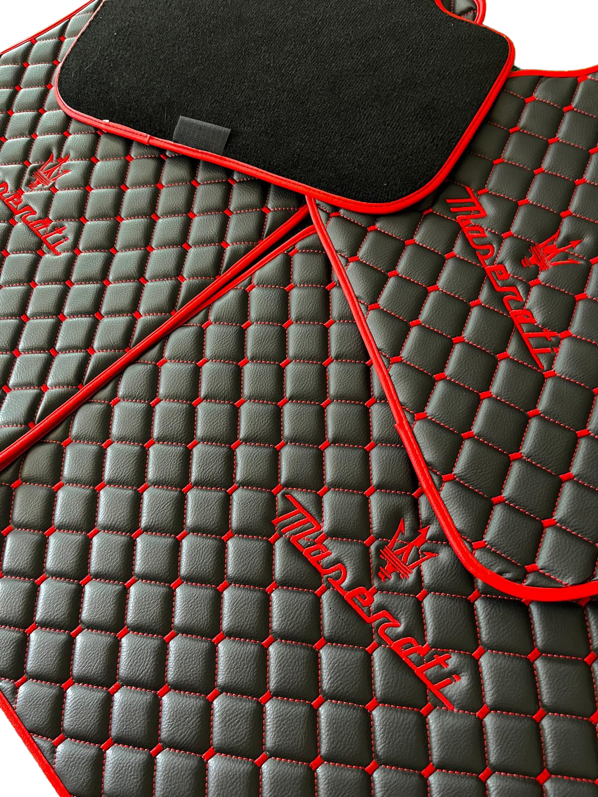 For Maserati Granturismo (2023 - Present ) Car Floor Mats Custom fit Leather for all Maserati Model Waterproof Carpet Liner