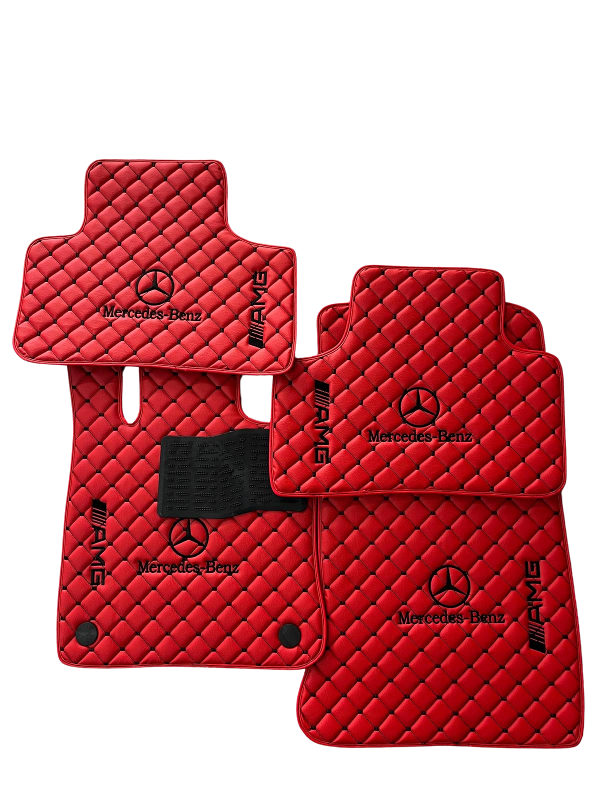 For AMG GT Series Car Floor Mats Custom fit Leather for all Mercedes Benz AMG Model Waterproof Carpet Liner