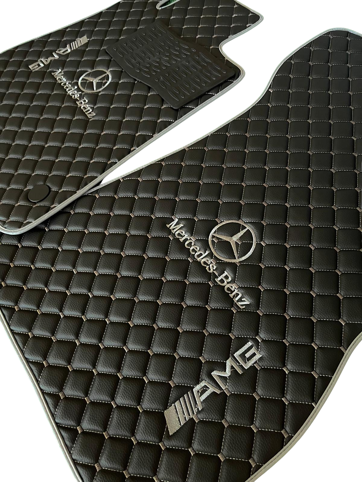 For AMG GT Series Car Floor Mats Custom fit Leather for all Mercedes Benz AMG Model Waterproof Carpet Liner