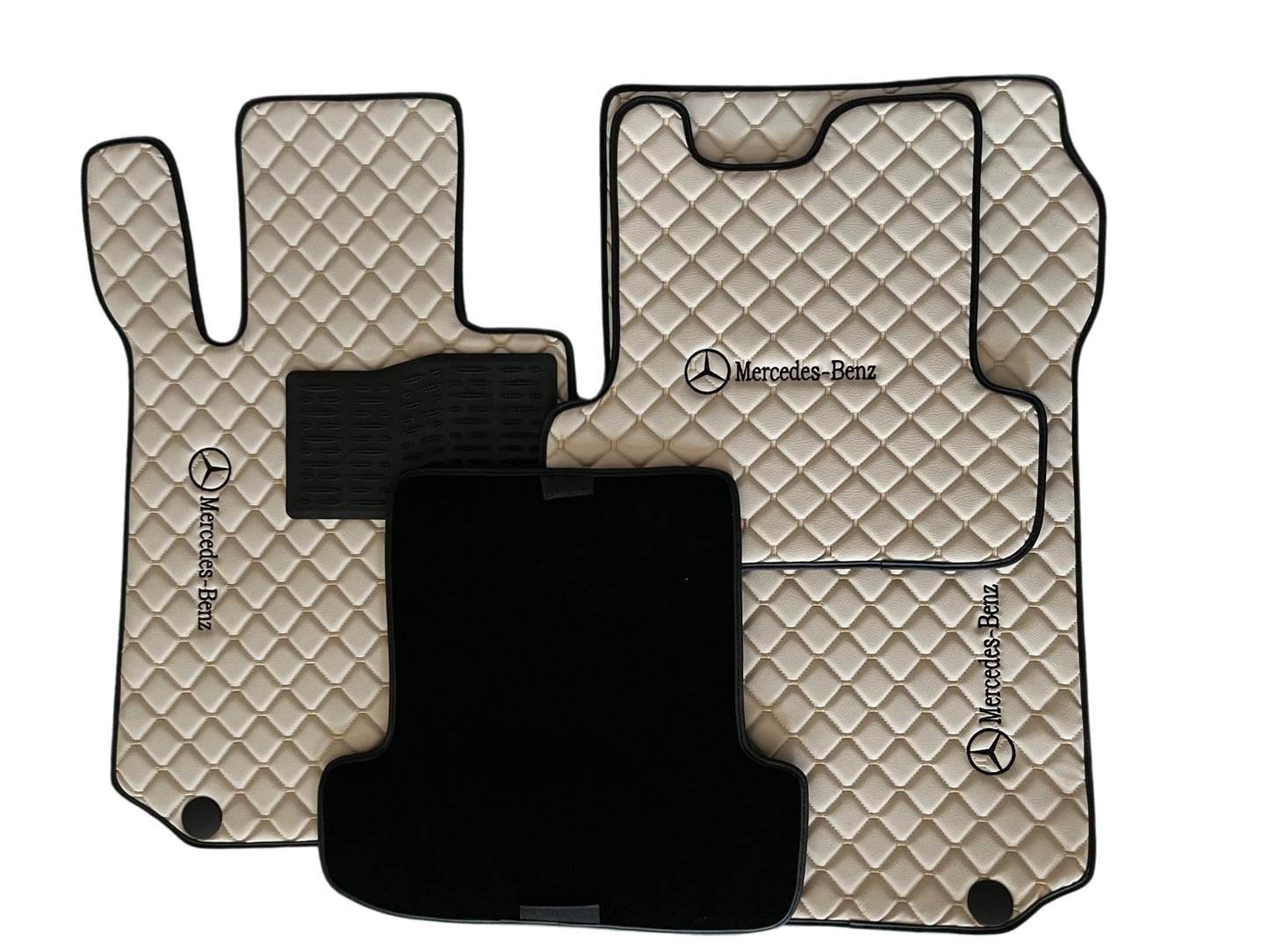 For Mercedes Benz CLA C118 2019-2025 Car Floor Mats Custom fit Leather for all Mercedes Benz Model Waterproof Carpet Liner