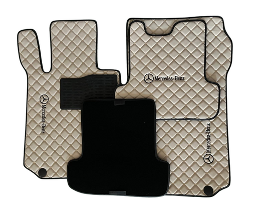 For Mercedes Benz CLS W219 2018-2025 Car Floor Mats Custom fit Leather for all Mercedes Benz Model Waterproof Carpet Liner