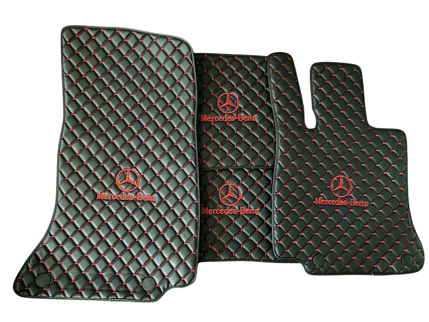For Mercedes Benz E Series COUPE W207 2013-2017 Car Floor Mats Custom fit Leather for all Mercedes Benz Model Waterproof Carpet Liner
