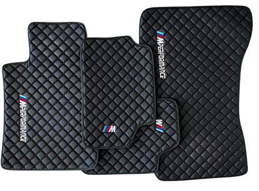 For BMW M Performance Car Floor Mats Custom fit Leather for all BMW M Performance Carpet Liner