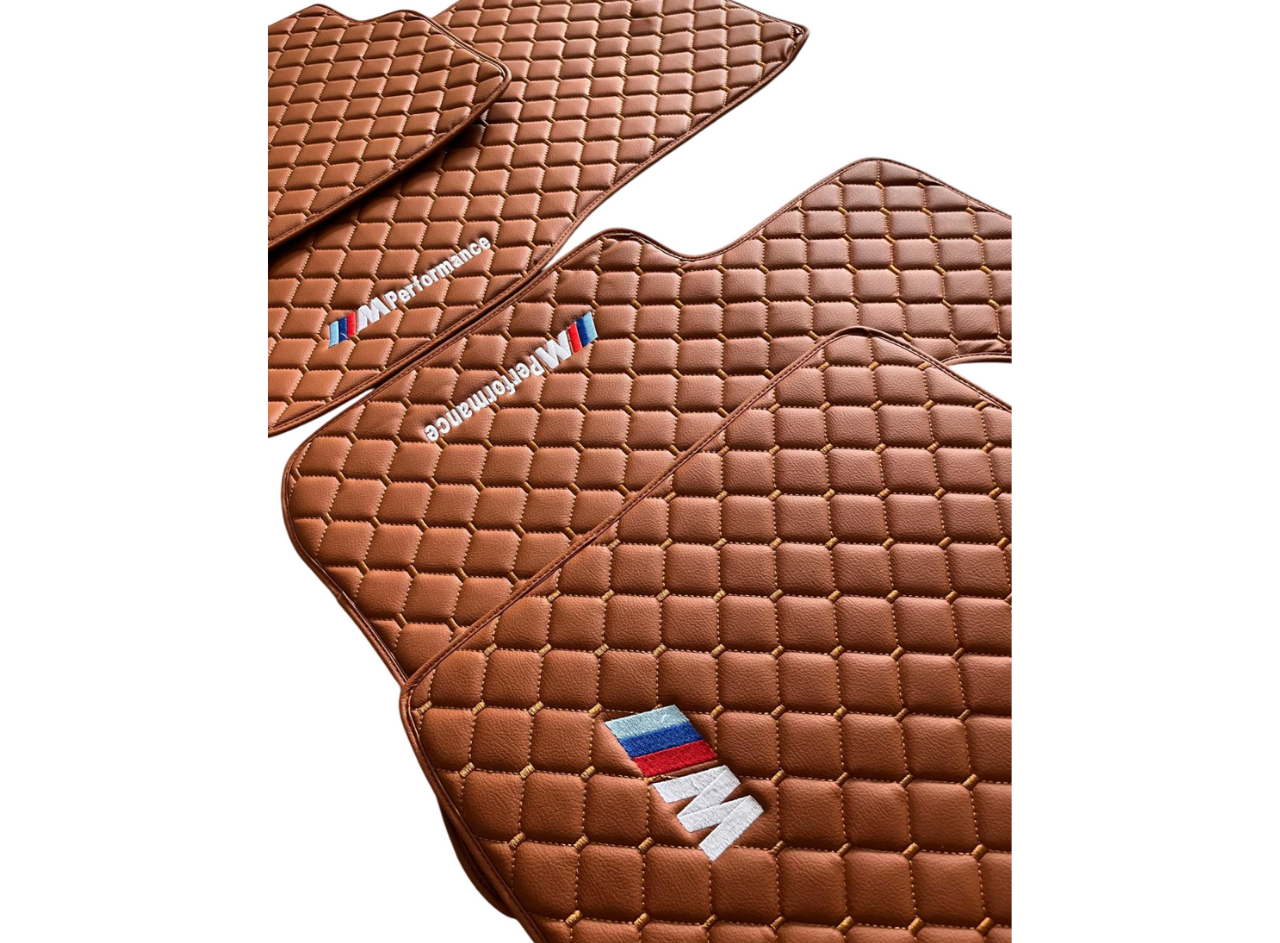 For BMW M Performance Car Floor Mats Custom fit Leather for all BMW M Performance Carpet Liner