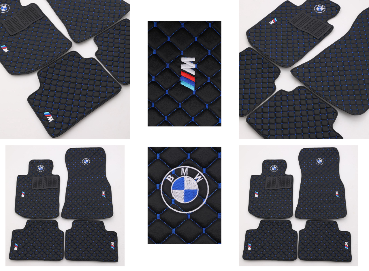 For BMW M Performance Car Floor Mats Custom fit Leather for all BMW M Performance Carpet Liner