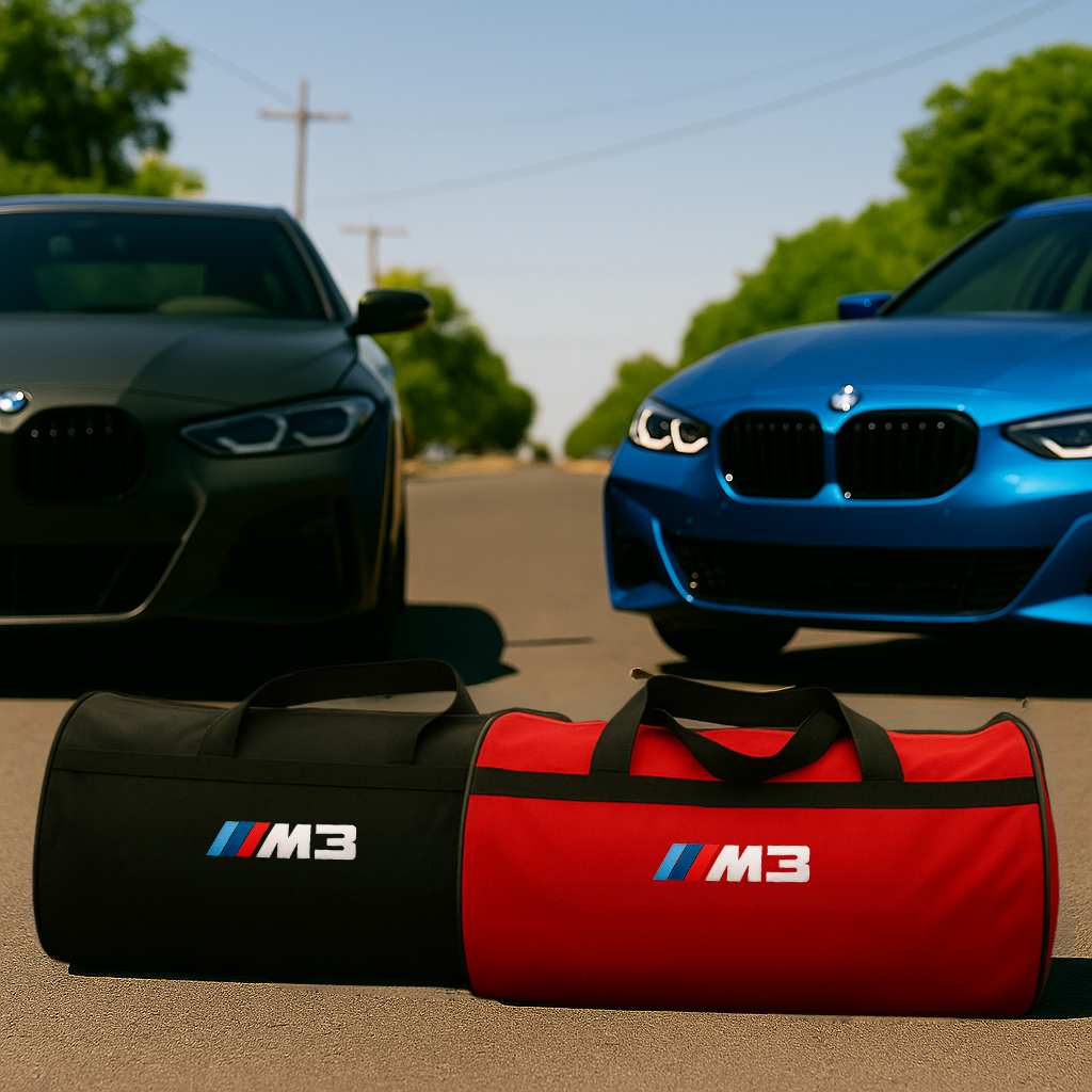 Luxury BMW M PERFORMANCE Duffle Bag Trunk Bag 30x50 cm