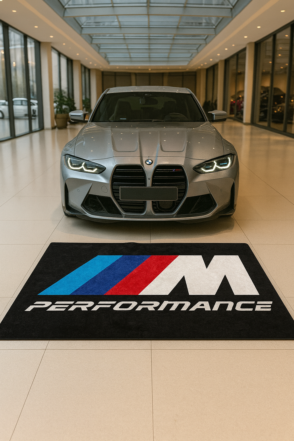 BMW M Performance Luxury Rug 60×87 INCH Home, Garage & Display Carpet ...
