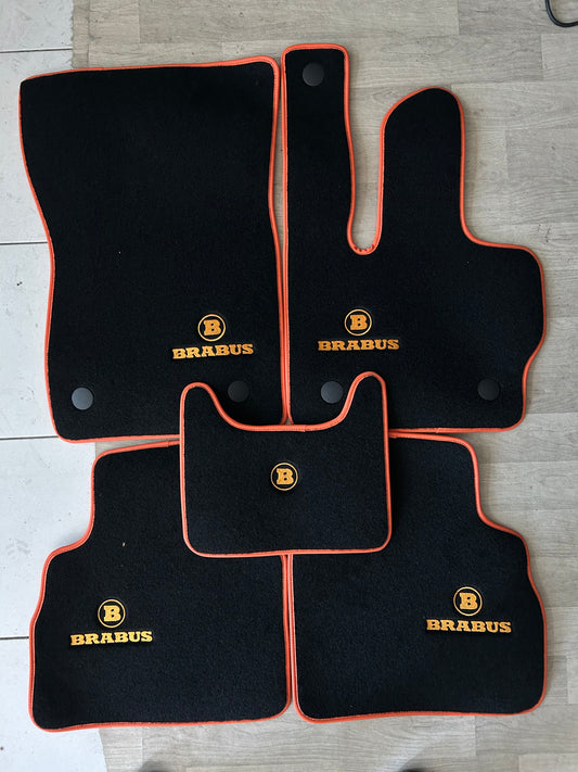 For Brabus Carpet Car Floor Mats Custom fit for all Brabus Model Carpet Liner