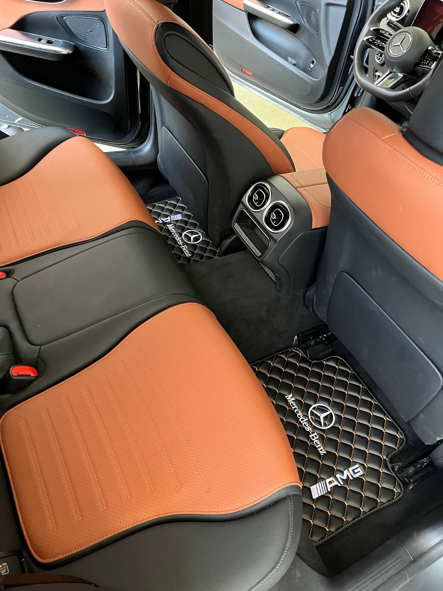 For M B Leather Floor Mats Made To Measure Mats for all Model