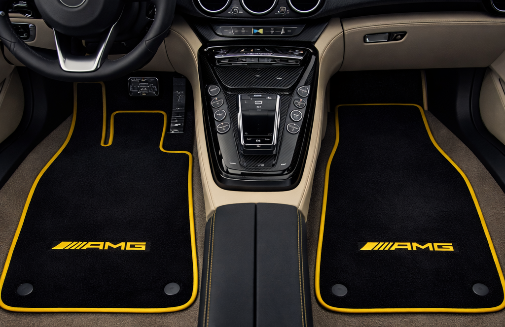 For M B Carpet Car Floor Mats Custom fit for all Model Carpet Liner