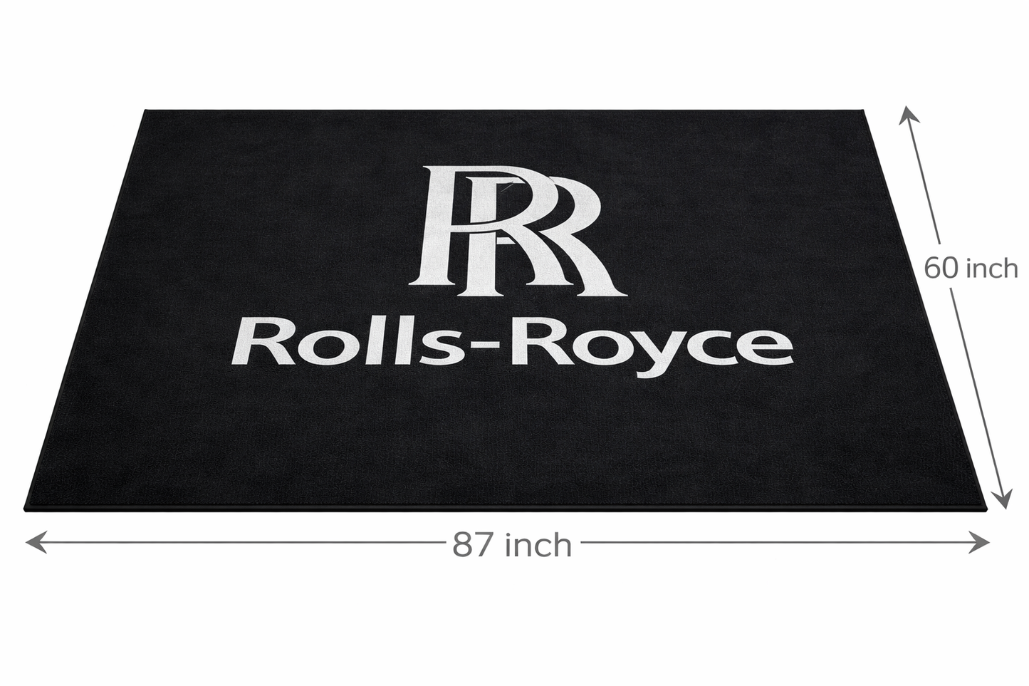 Rolls Royce Luxury Rug 60×87 INCH Home, Garage & Display Carpet