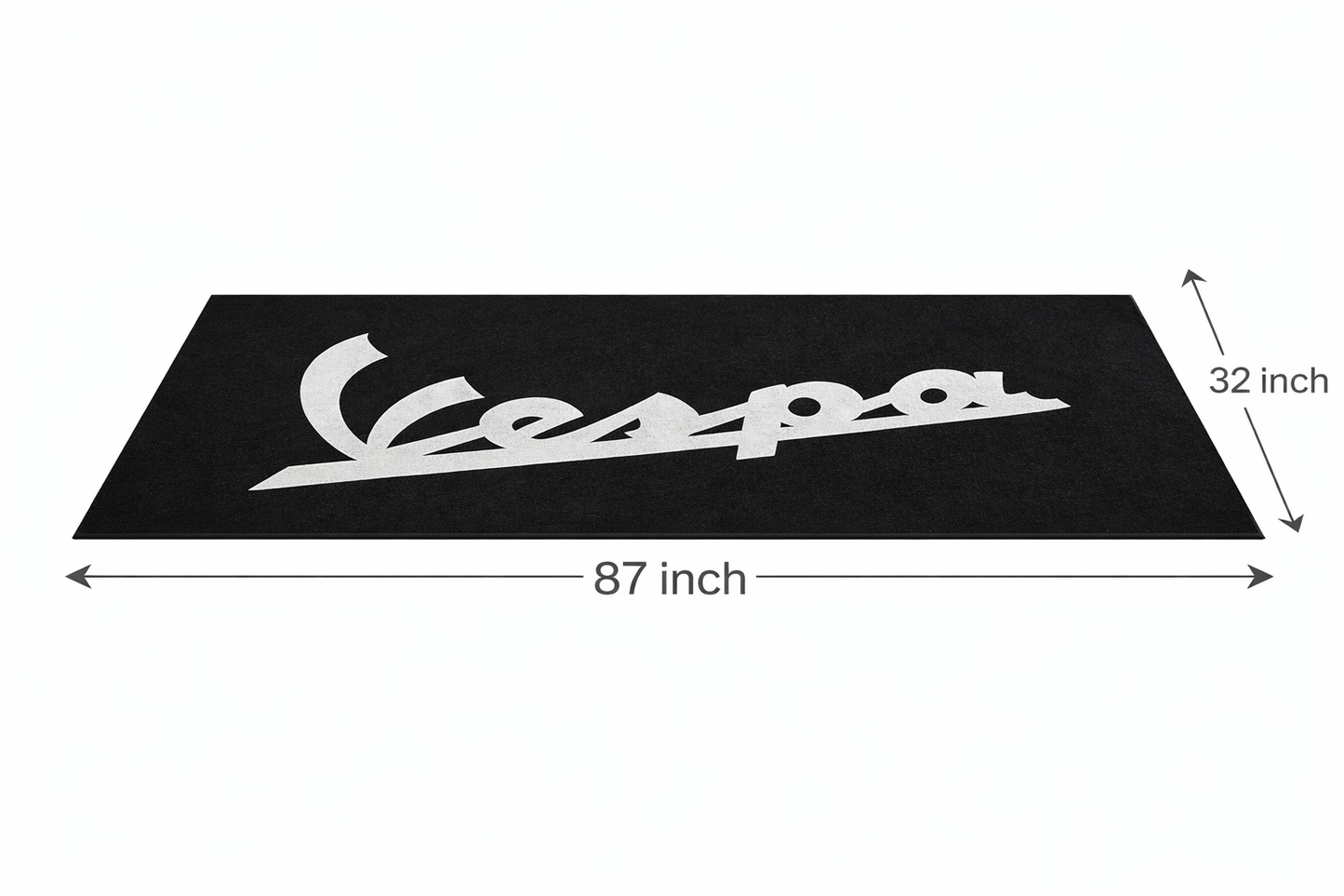 Vespa Luxury Rug 32×87 INCH Home, Garage & Display Carpet