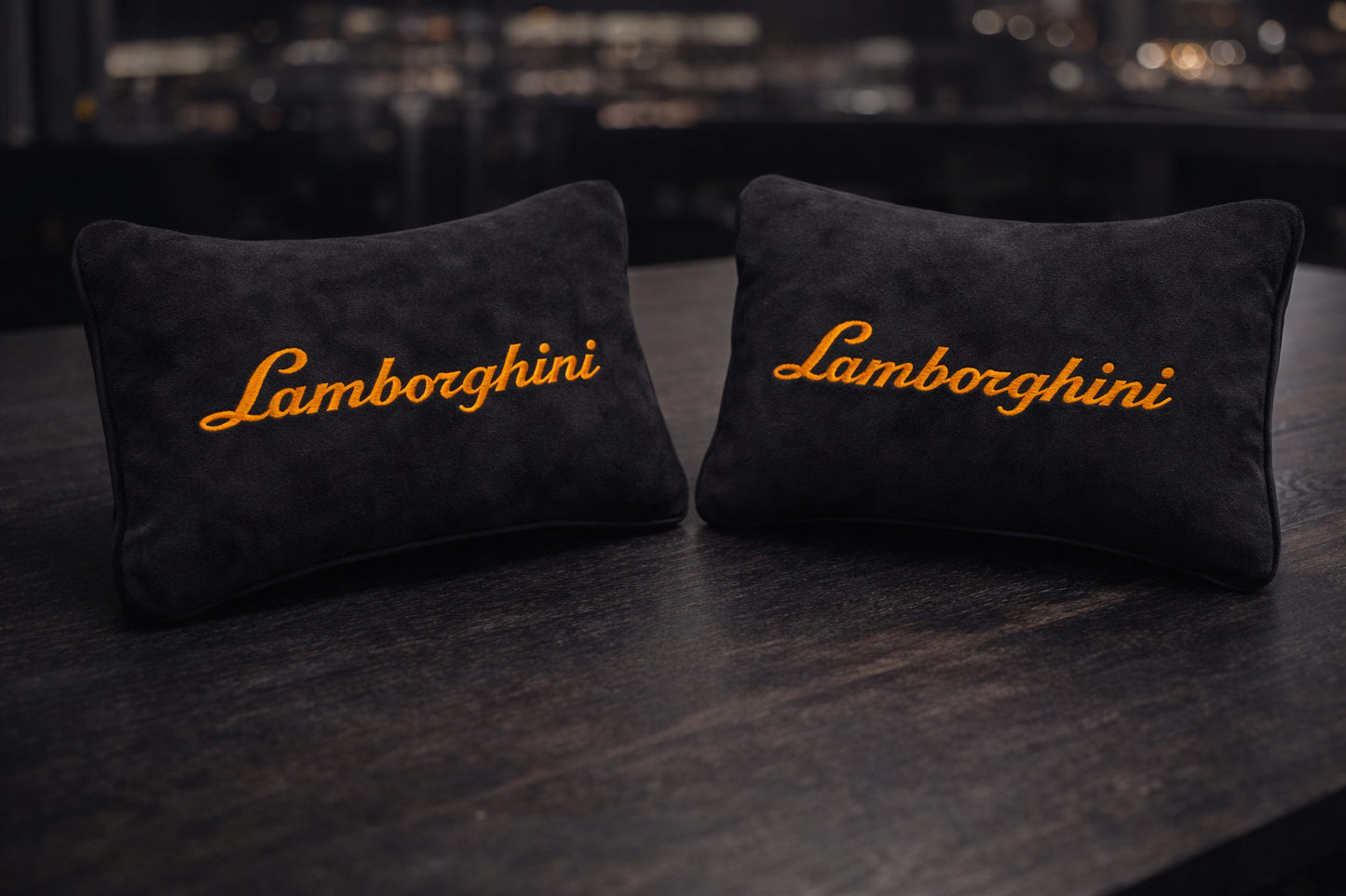 Lamborghini Neck Pillows  Premium Comfort and Style (2 PCS)