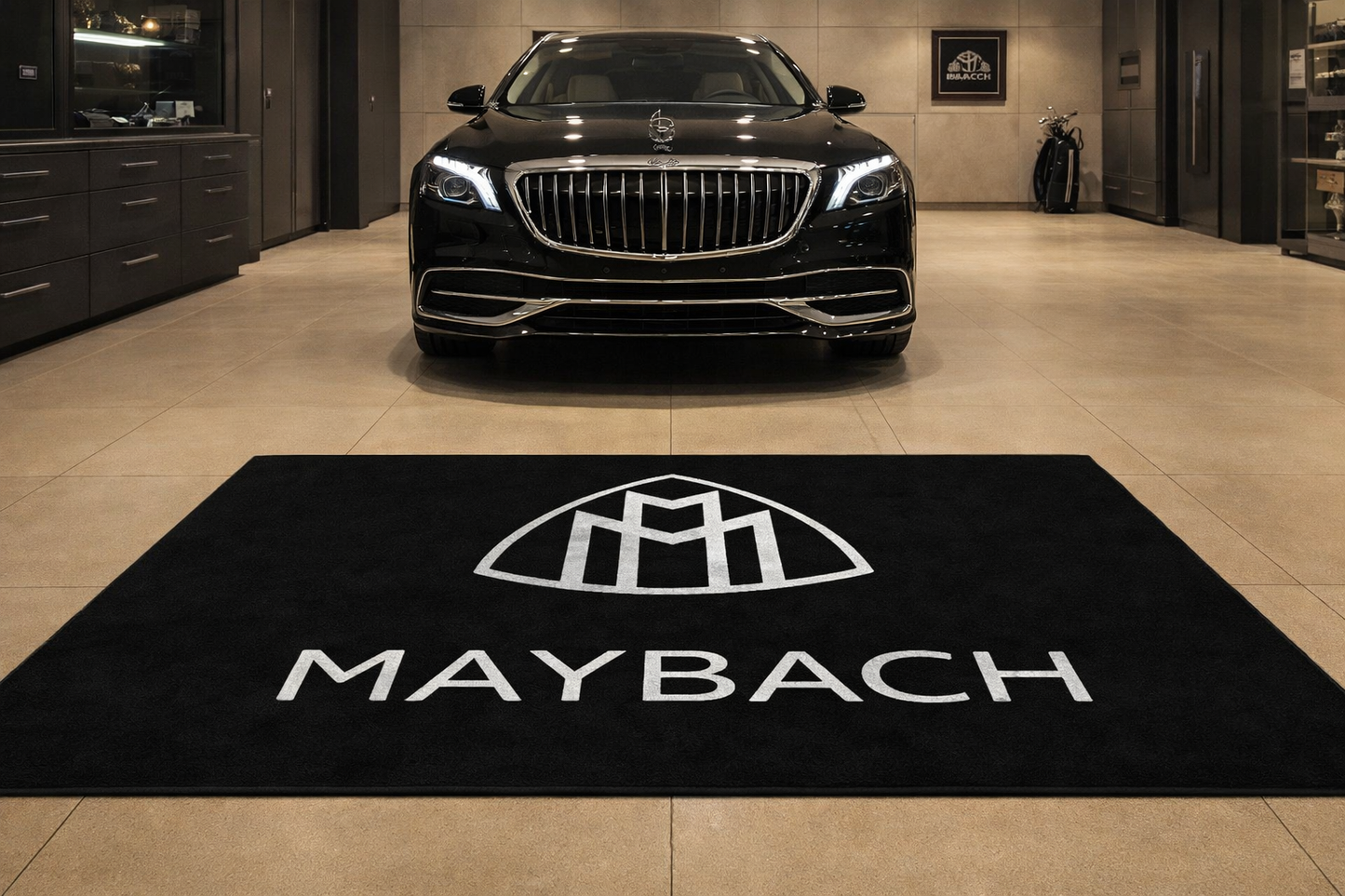 Maybach Luxury Rug 60×87 INCH Home, Garage & Display Carpet