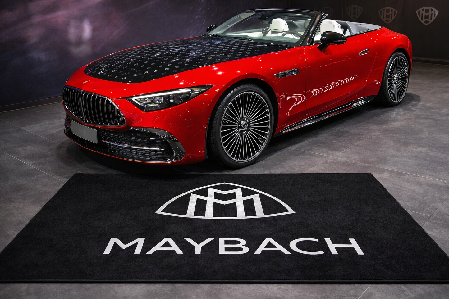 Maybach Luxury Rug 60×87 INCH Home, Garage & Display Carpet