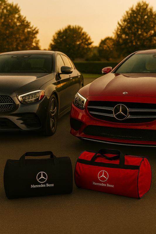 Luxury Mercedes-Benz Duffle Bag 30x50 cm