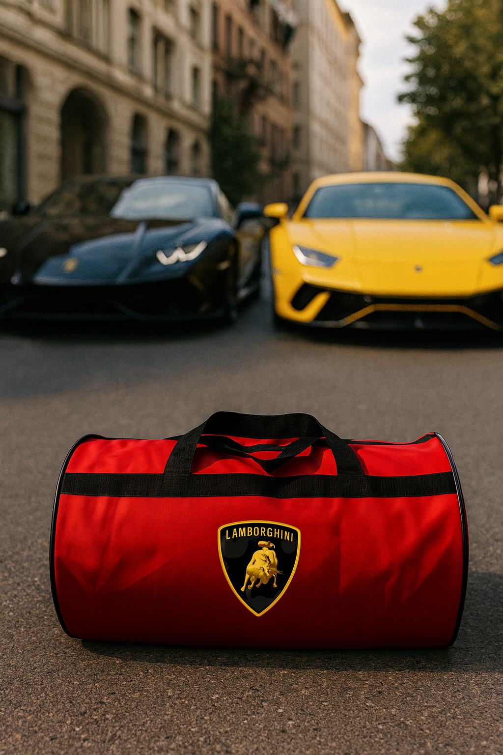 Luxury Lamborghini Duffle Bag Trunk Bag 30x50 cm