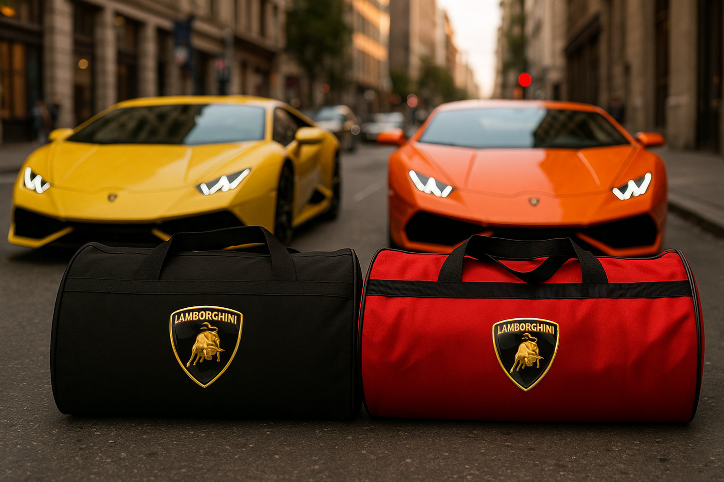 Luxury Lamborghini Duffle Bag Trunk Bag 30x50 cm