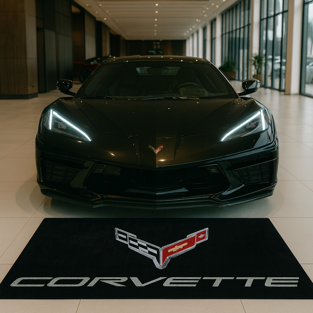 Corvette Luxury Rug 60×87 INCH Home, Garage & Display Carpet